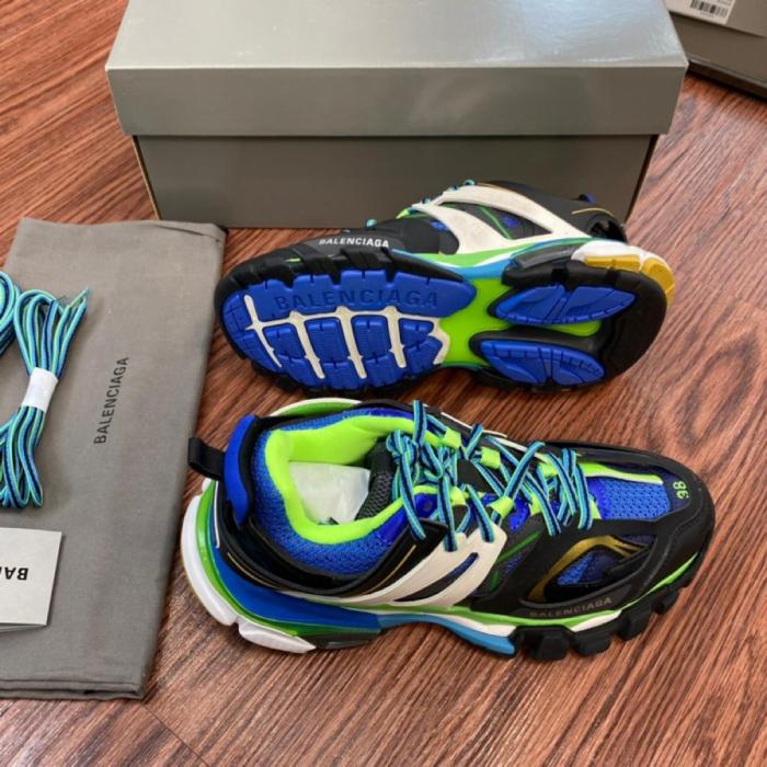 Balenciaga Track Green White Blue