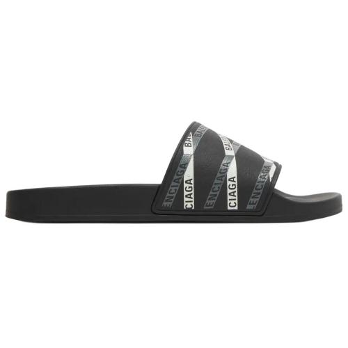 Balenciaga Slide Slippers Men's Black