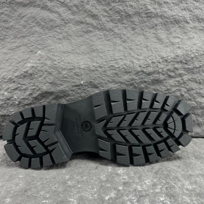 Balenciaga MEN'S RHINO DERBY IN BLACK 656977WBB501000