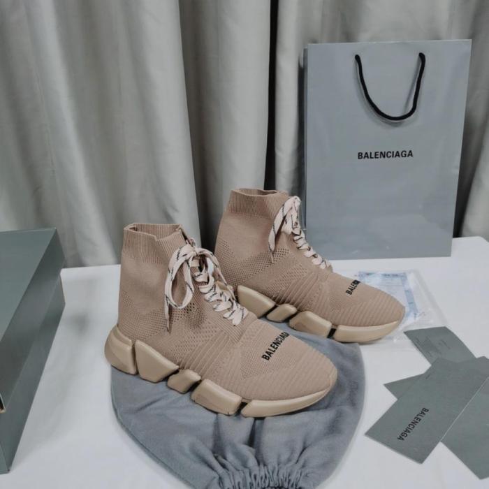 Balenciaga Speed 2.0 Lace Up Beige