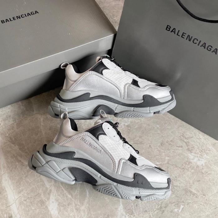 Balenciaga Triple S Grey Metallic