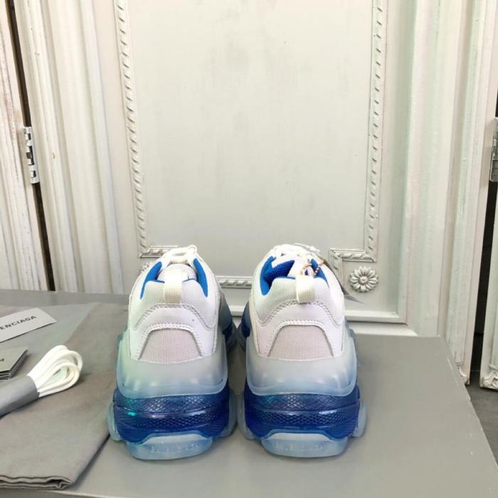 Balenciaga Triple S White Blue