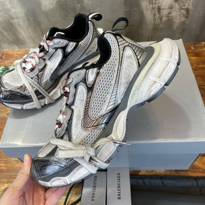 Balenciaga 3XL Grey White Red