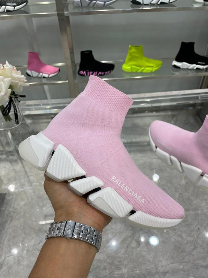 Balenciaga Speed 2.0 Pink White (W)