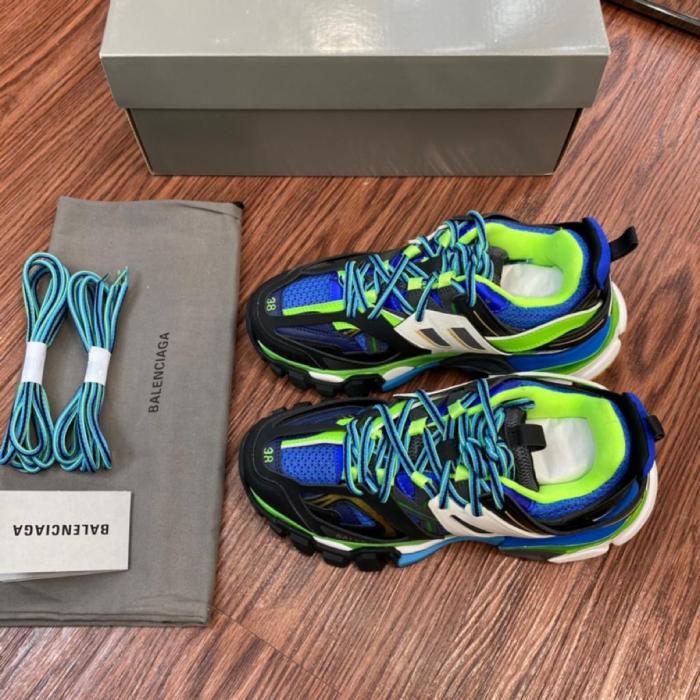 Balenciaga Track Green White Blue