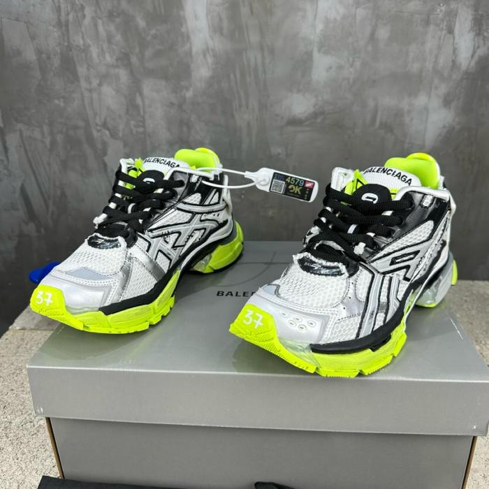 Balenciaga Runner White Neon Yellow