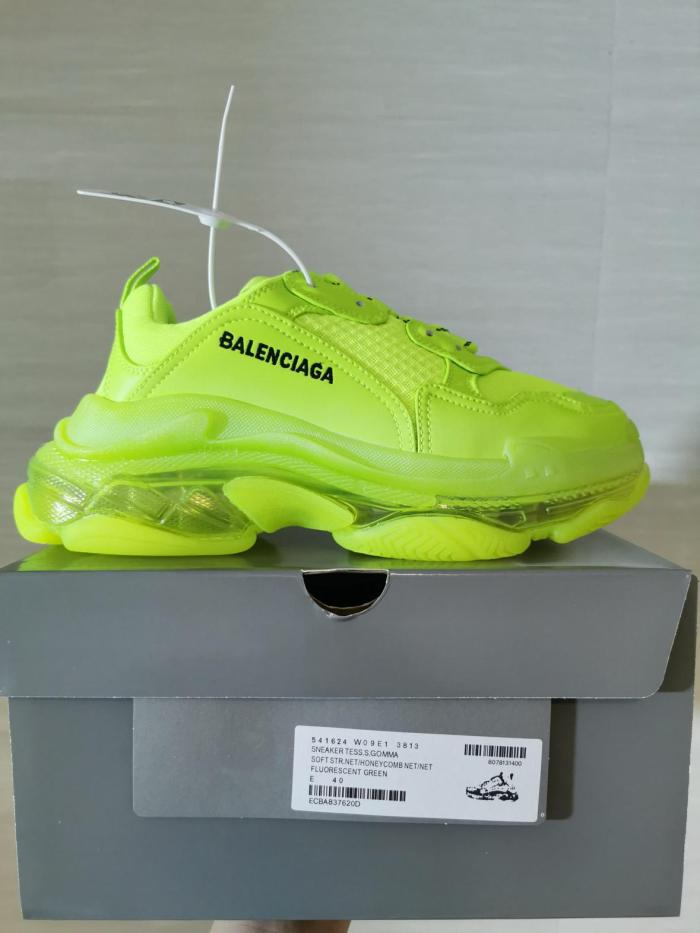 Balenciaga Triple S Clear Sole Yellow