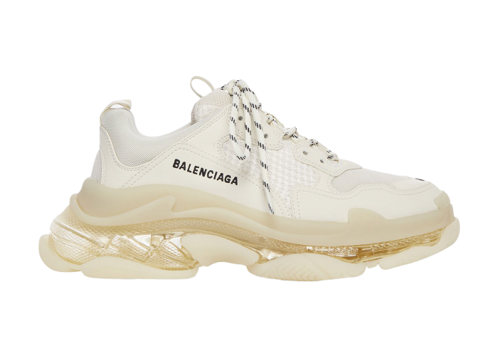 Balenciaga Triple S Clear Sole Beige