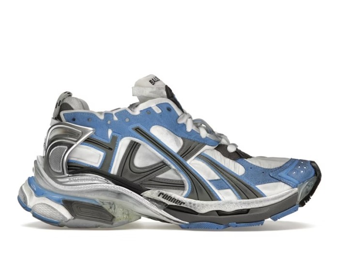Balenciaga Runner Blue White Grey
