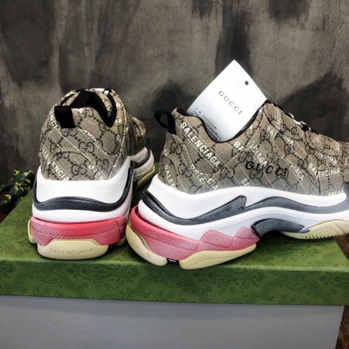 Gucci x Balenciaga The Hacker Project Triple S Beige