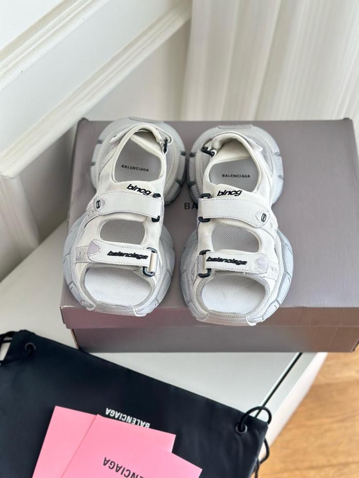 Balenciaga 3XL Open-Toe Sandals 786959W3XLT9191