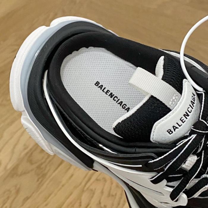 Balenciaga Track Mule Black White