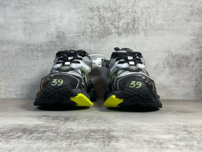 Balenciaga Runner 2 Lace Up Sneakers Silver