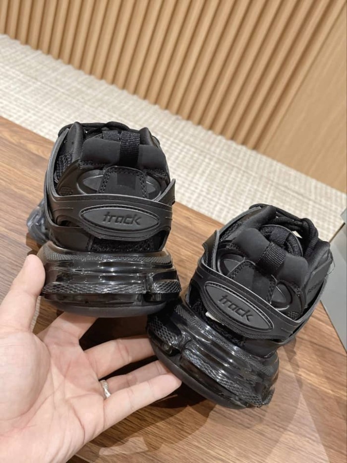 Balenciaga Track Clear Sole Black