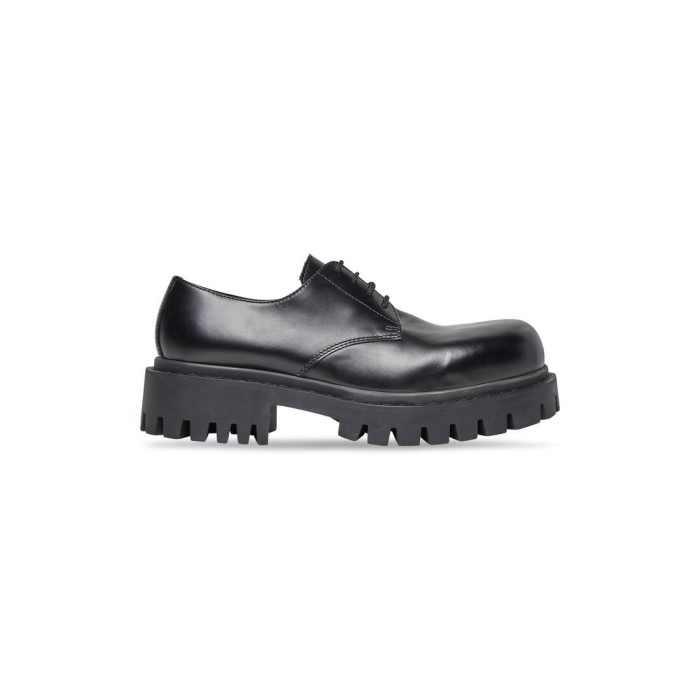 Balenciaga MEN'S SERGENT 20MM DERBY IN BLACK 701393WBD401000