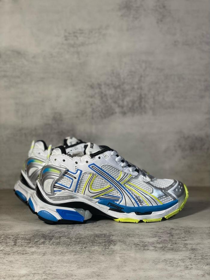 Balenciaga Runner White Yellow Blue