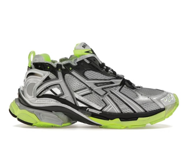 Balenciaga Runner White Neon Yellow