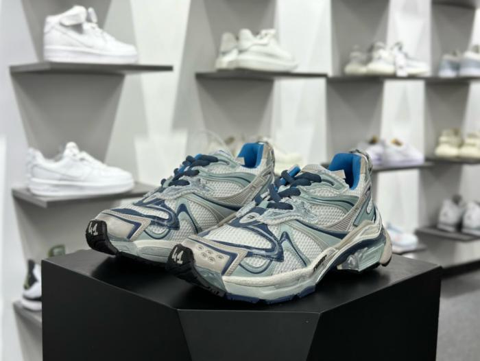 Balenciaga Runner 2 Lace Up Sneakers Light Blue