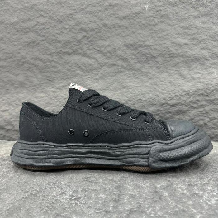 Maison Mihara Yasuhiro Peterson 23 OG Sole Canvas Low Black Black