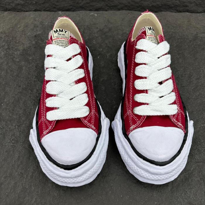 Maison Mihara Yasuhiro Peterson 23 OG Sole Canvas Low Red