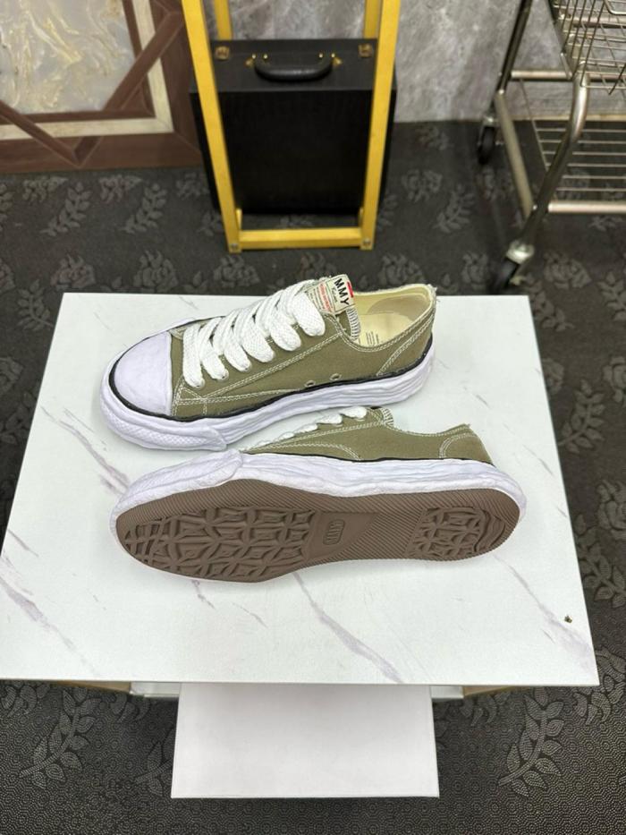 Maison Mihara Yasuhiro Peterson 23 OG Sole Canvas Low Green