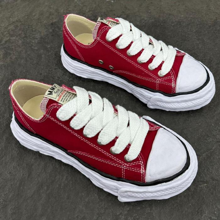 Maison Mihara Yasuhiro Peterson 23 OG Sole Canvas Low Red