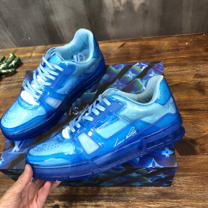 Louis Vuitton Trainer Blue