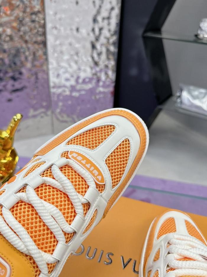 Louis Vuitton LV Skate Sneaker Yellow White