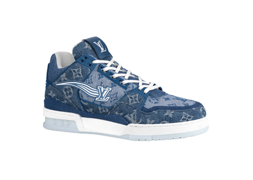 Louis Vuitton Trainer Monogram Denim