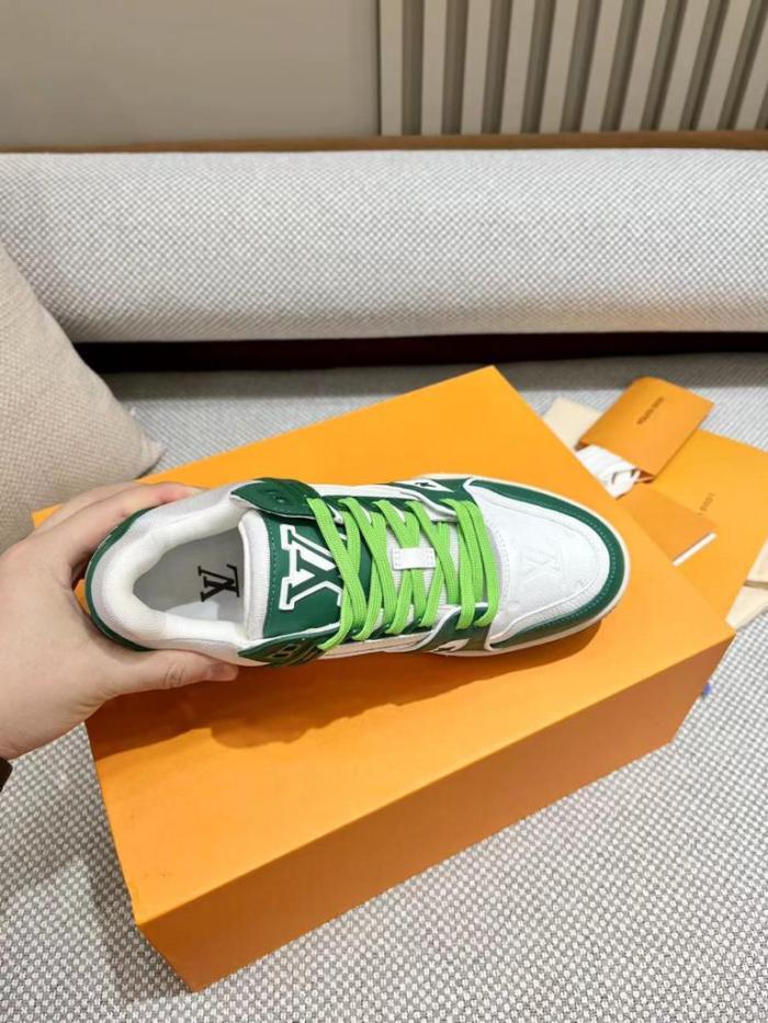 Louis Vuitton LV Trainer Green