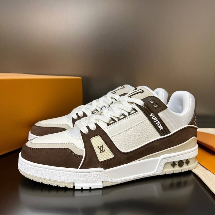 Louis Vuitton LV Trainer Sneaker  Mocha