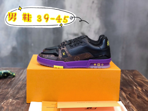 Louis Vuitton Trainer Monogram Purple