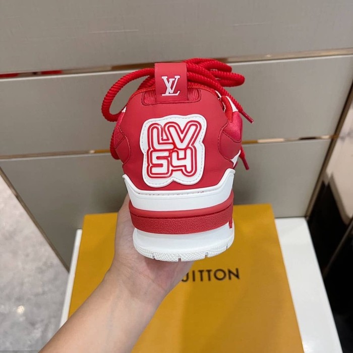 Louis Vuitton LV Skate Sneaker Red White
