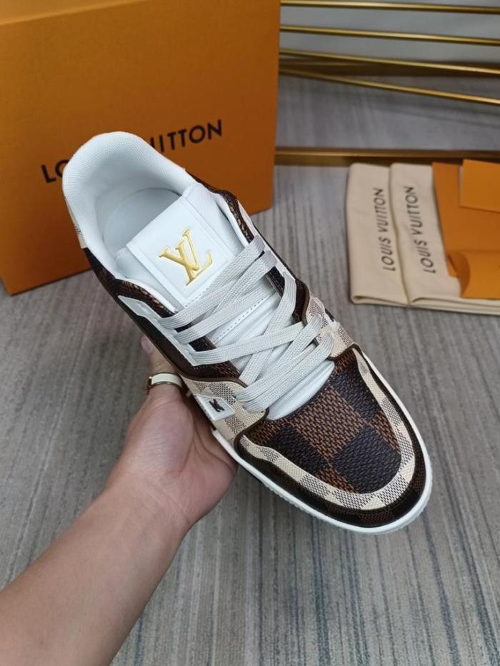 Louis Vuitton LV Trainer #54 Damier Ebene Multi