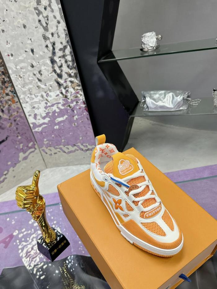 Louis Vuitton LV Skate Sneaker Yellow White