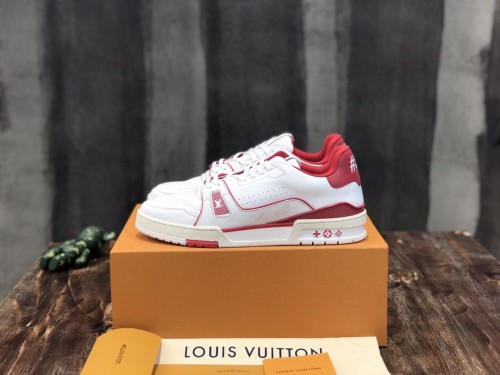 Louis Vuitton LV Trainer Bordeaux