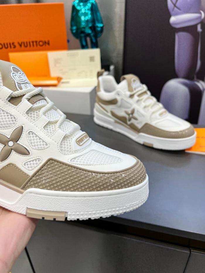 Louis Vuitton LV Skate Sneaker Beige White