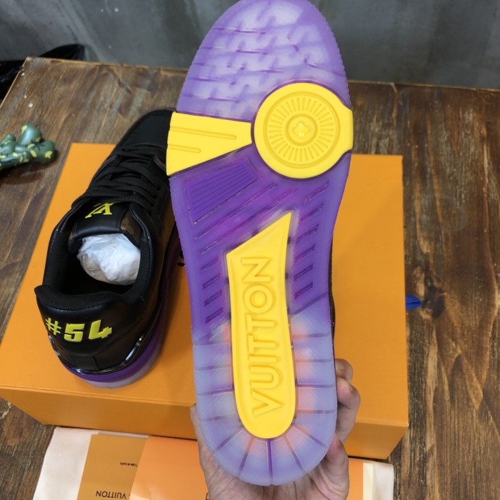 Louis Vuitton Trainer Monogram Purple