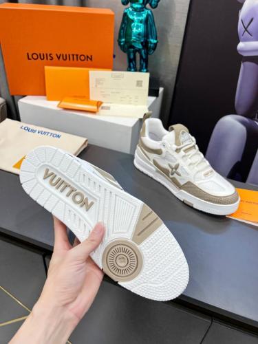 Louis Vuitton LV Skate Sneaker Beige White