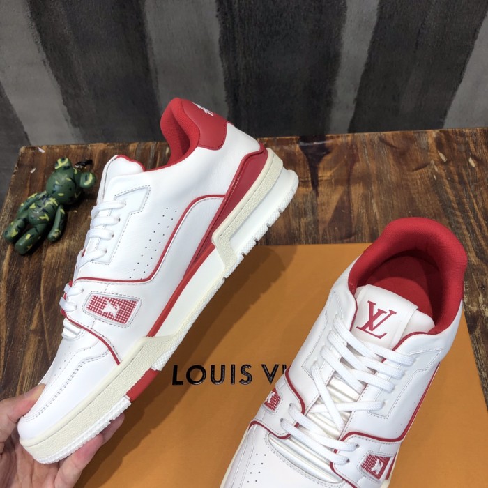Louis Vuitton LV Trainer Bordeaux