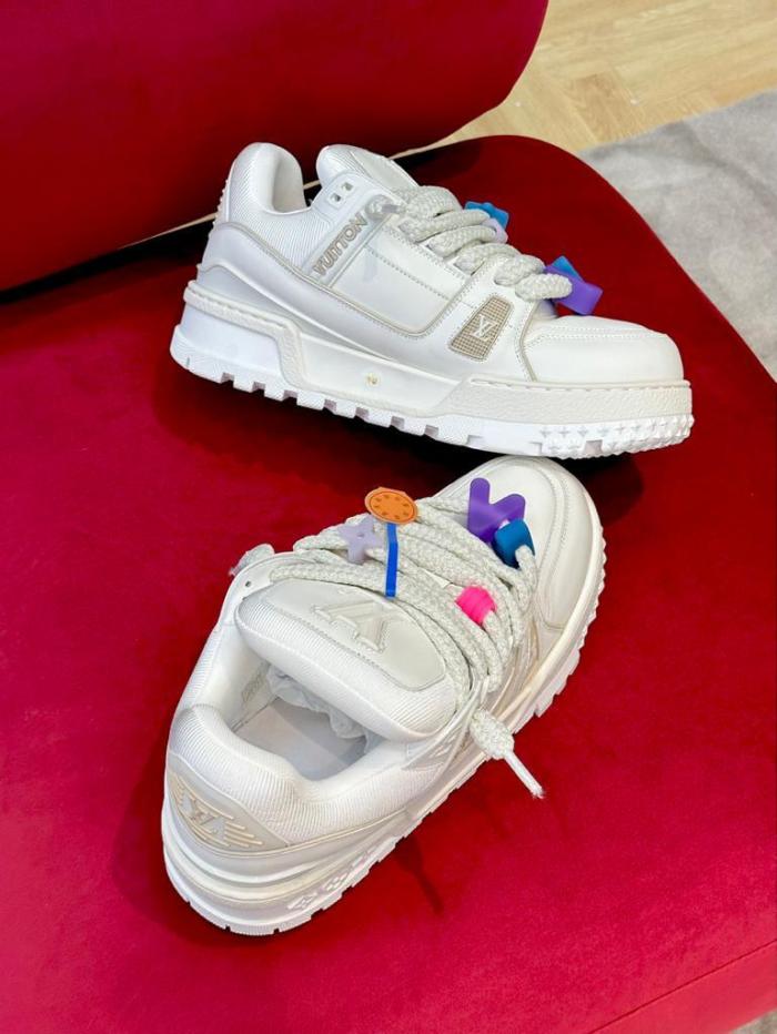 Louis Vuitton LV Trainer Maxi White