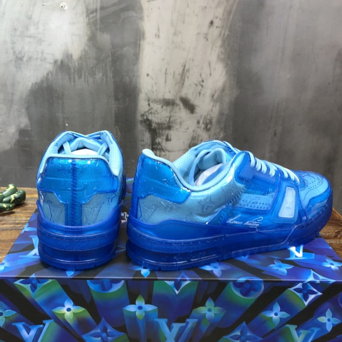 Louis Vuitton Trainer Blue