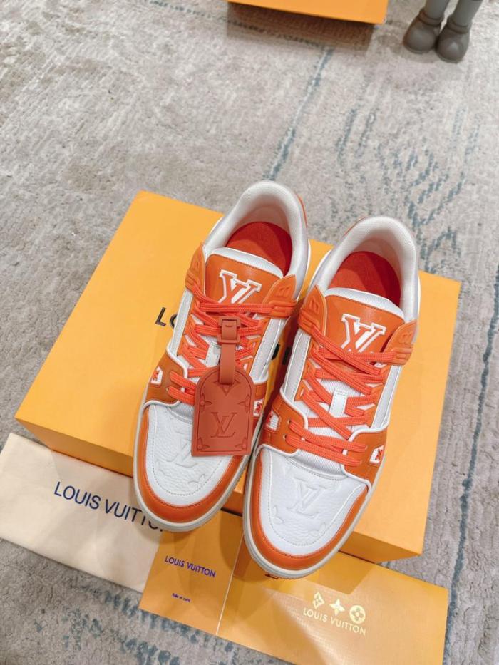 Louis Vuitton LV Trainer Orange