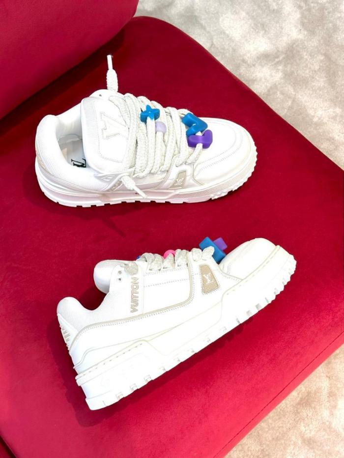 Louis Vuitton LV Trainer Maxi White