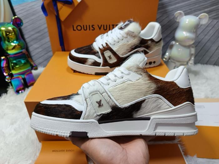 Louis Vuitton LV Trainer Brown Pony