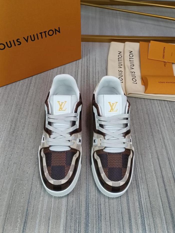 Louis Vuitton LV Trainer #54 Damier Ebene Multi