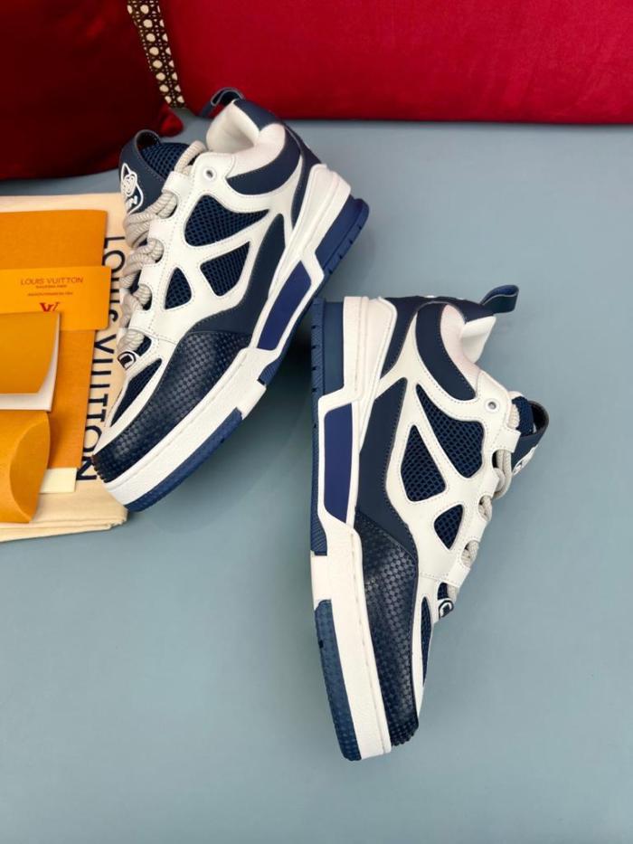 Louis Vuitton LV Skate Sneaker Marine White