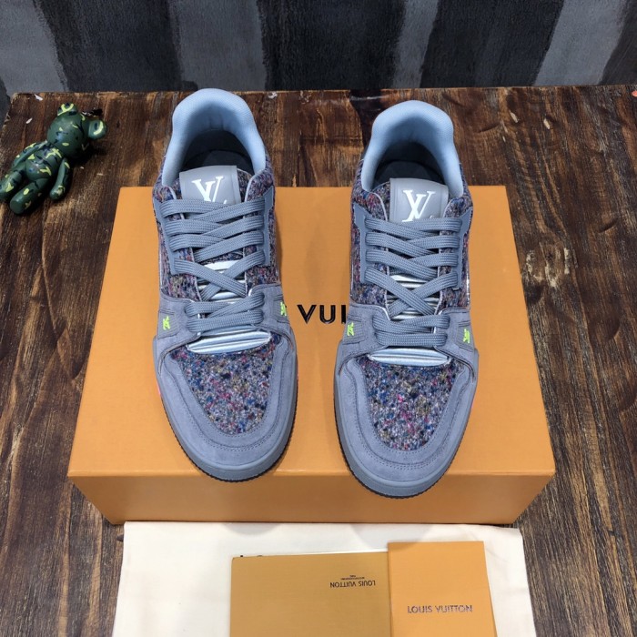 Louis Vuitton Trainer Grey Multicolor