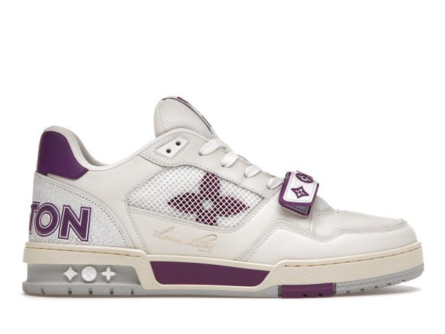 Louis Vuitton Trainer Violet Mesh