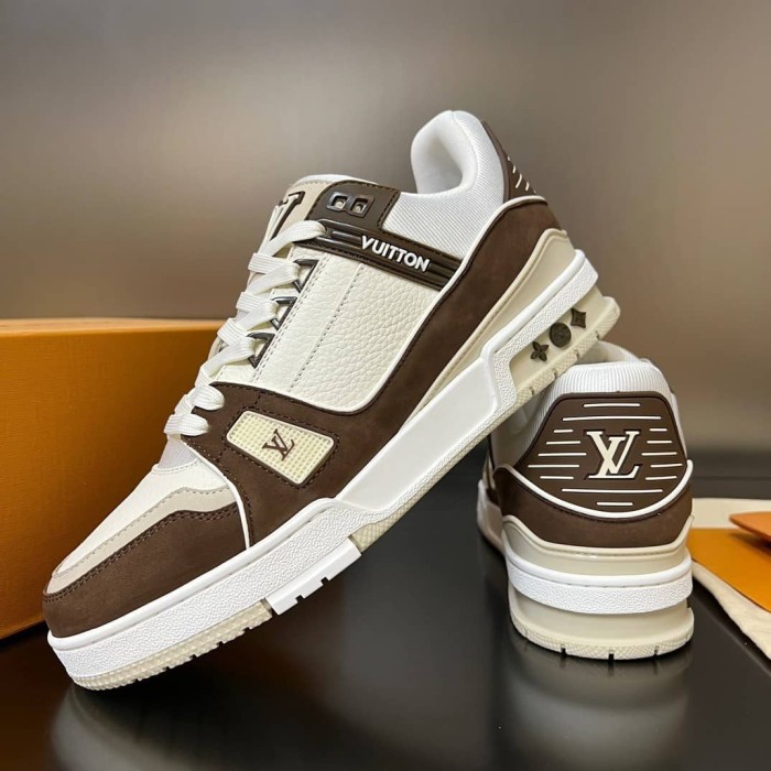 Louis Vuitton LV Trainer Sneaker  Mocha